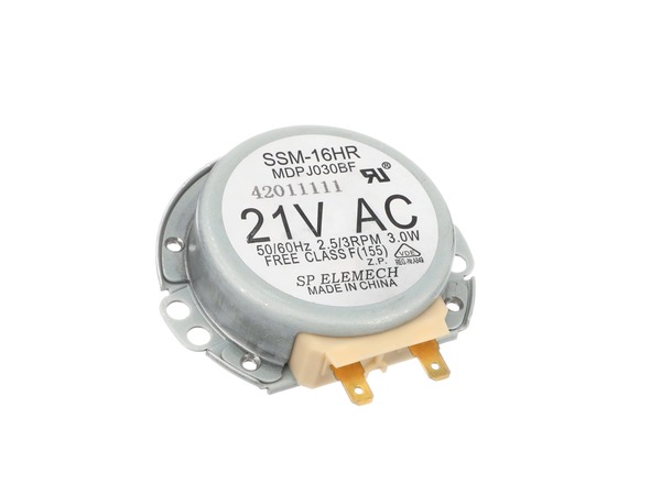 2370063-1-S-GE-WB26X10233-Microwave Turntable Motor 360 view