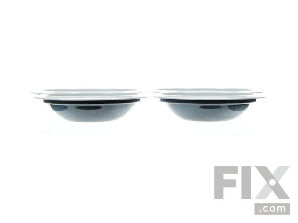 2377843-1-S-Whirlpool-W10291024-Drip Bowl Kit - Light Gray 360 view