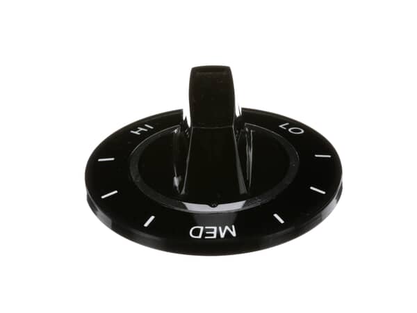 248429-1-S-GE-WB3K5069          -Surface Burner Control Knob 360 view