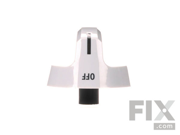 2581849-1-S-Frigidaire-316543909-Burner Control Knob - White 360 view