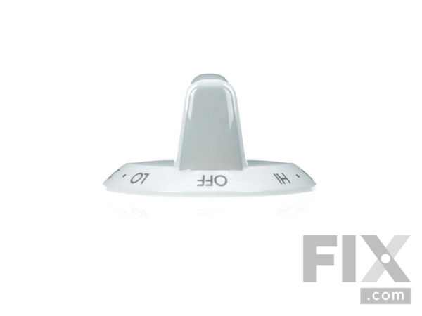 3408923-1-S-Frigidaire-316352800-Burner Knob - White 360 view