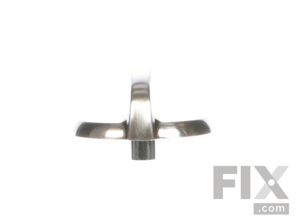 3510510-1-S-GE-WB03T10325-Knob - Chrome 360 view