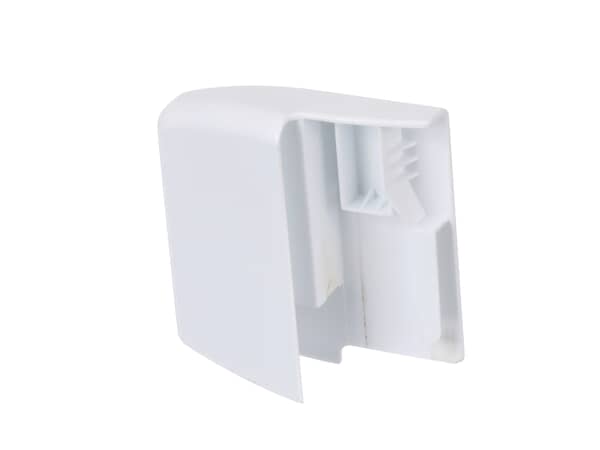 3525560-1-S-LG-5004JA2017B-Tilt Basket End Cap - White - Left Side 360 view