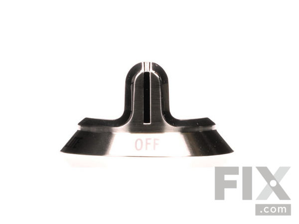 3655323-1-S-Frigidaire-318948100-Control Knob - Stainless 360 view