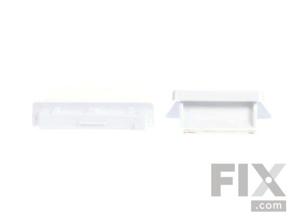 370794-1-S-Whirlpool-4386917           -Refrigerator Door Shelf End Cap 360 view