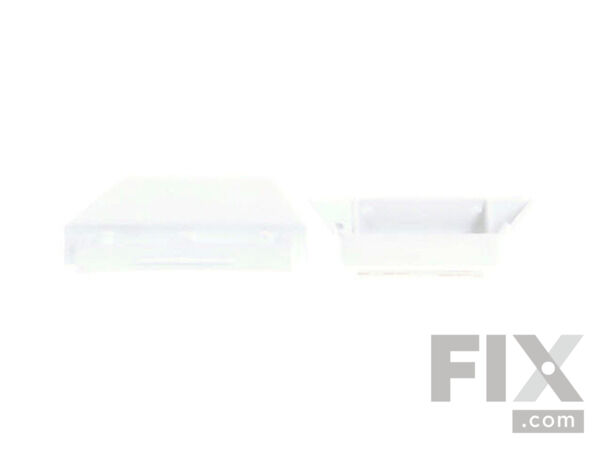 371829-1-S-Whirlpool-4388286           -Refrigerator Door Shelf End Cap Kit 360 view