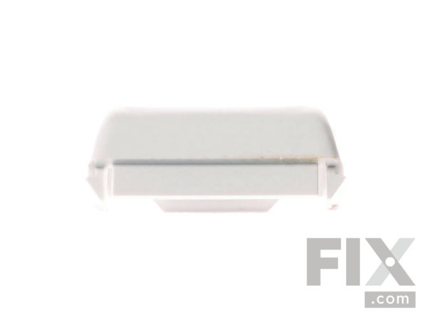 428664-1-S-Frigidaire-218758602         -Door Shelf Retainer Bar End Cap - Left or Right Side 360 view