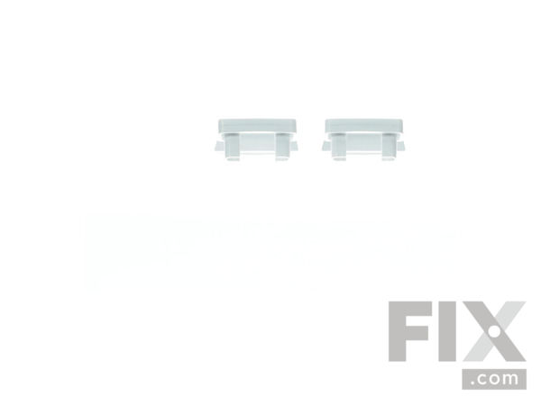 469917-1-S-Frigidaire-5303925377        -Door Shelf End Cap Set - Left and Right Side 360 view