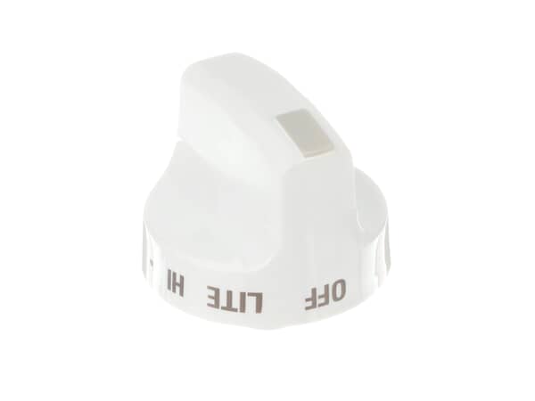 820210-1-S-Frigidaire-316218400         -Burner Knob - White 360 view