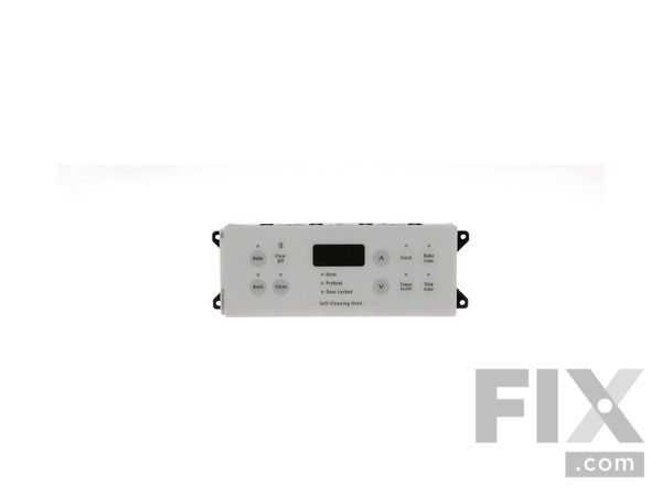 820812-1-S-Frigidaire-318185446         -Electronic Clock with Overlay - White 360 view