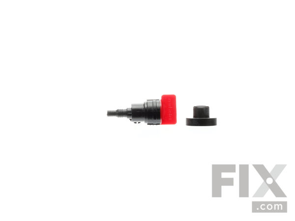 8911051-1-S-Briggs and Stratton-192980GS-Fuel Valve With Bushing 360 view