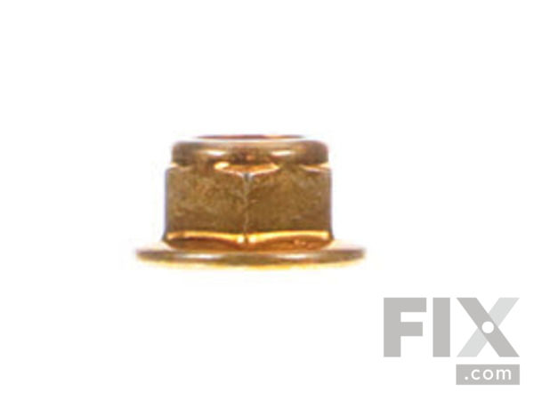 9095080-1-S-MTD-712-04065-Lawn Mower Flanged Lock Nut 360 view